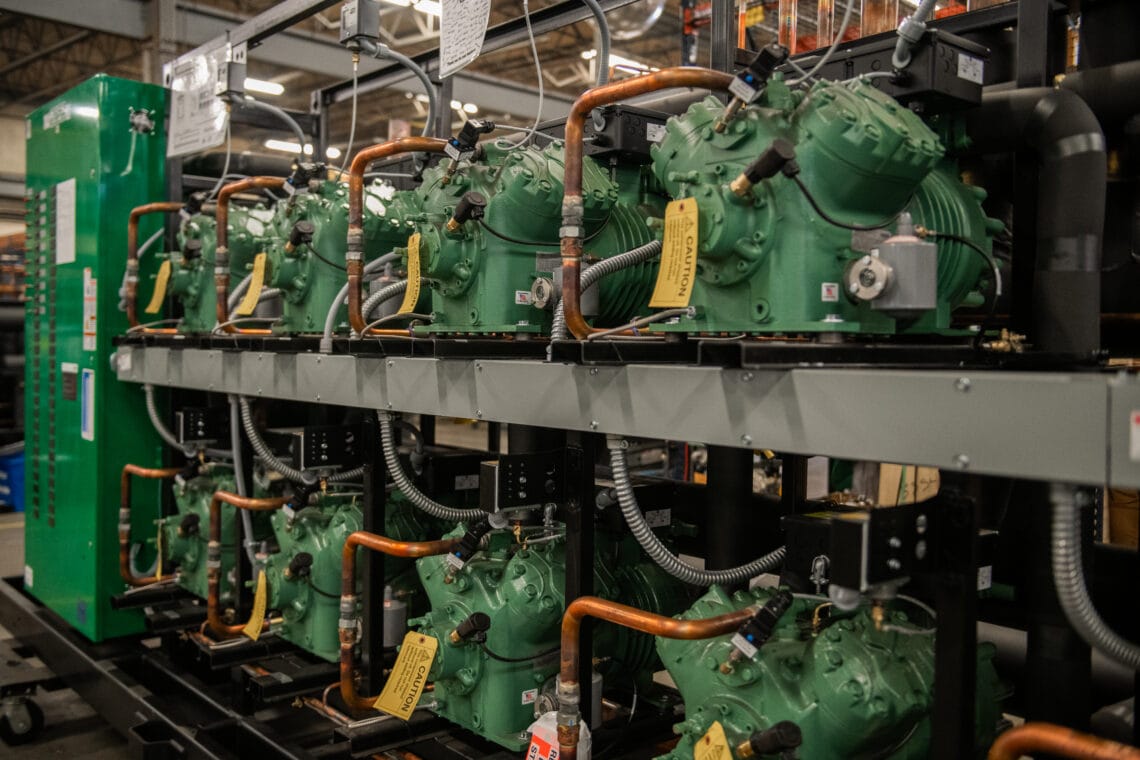 Zero Zone compressor rack
